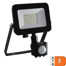 LED reflektor sa PIR senzorom 20W LRF024SW-20W/BK Prosto