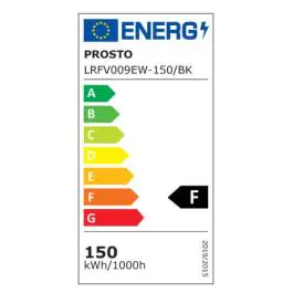 LED viseći reflektor 150W LRFV009EW-150/BK Prosto