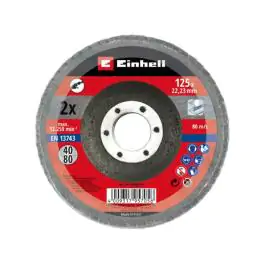 Einhell 2-delni set lamelnih brusnih ploča 125mm