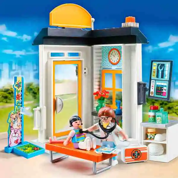 Playmobil City Life Pedijatar