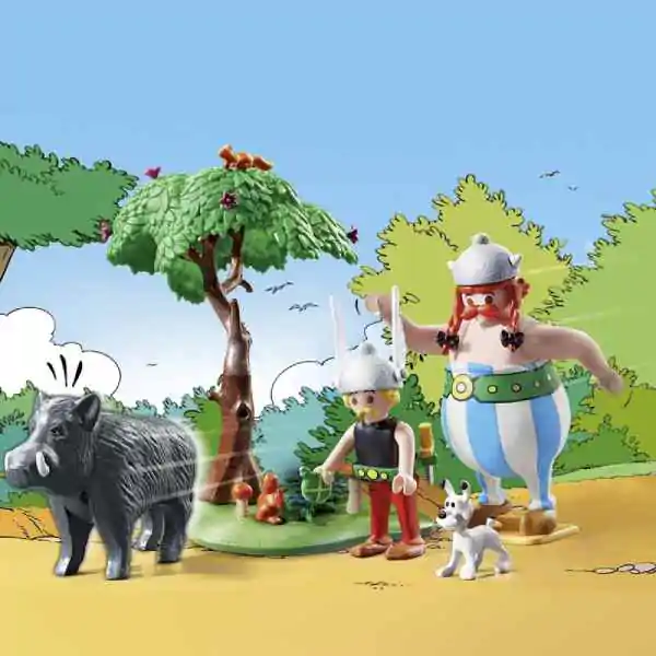 Playmobil Asterix lov na divljeg vepra