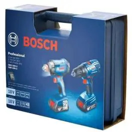 Bosch GDX 180-LI bušilica i GSR 180-LI odvrtač, 2x2.0Ah