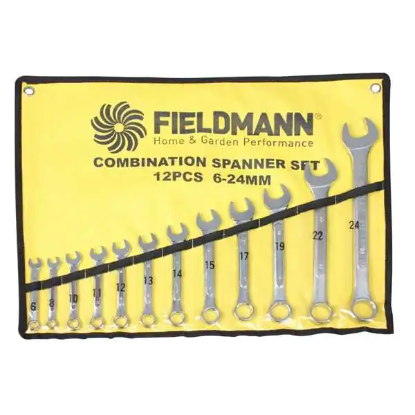 Fieldmann FDN 1010 Set ključeva viljuškasto-okasti 6-24mm (12kom)