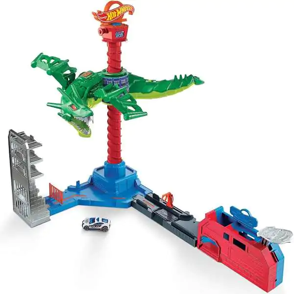 Staza Hot Wheels Air City attack Dragon