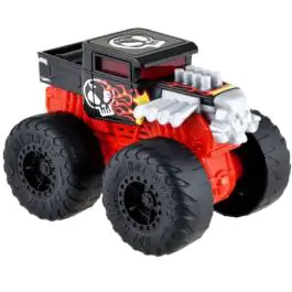 Hot Wheels Monster truck 1:43 sa svetlom i zvukom crveni