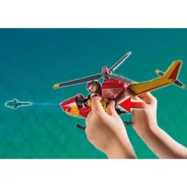 Playmobil helikopter sa Pteranodonom