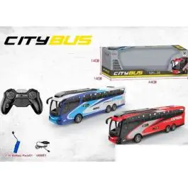 Autobus R/C sa svetlom i usb punjivim baterijama