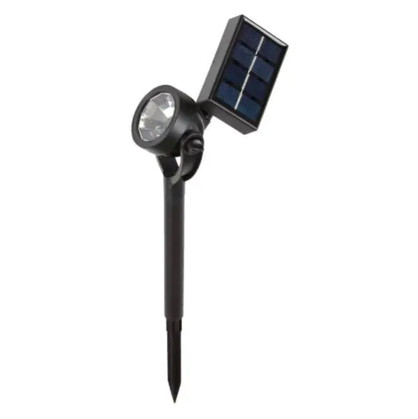 Solarna lampa Ø9xV39 crna