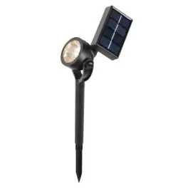 Solarna lampa Ø9xV39 crna