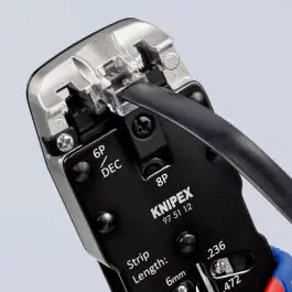 Knipex 97 51 12 klešta za stezanje Western priključaka 200 mm