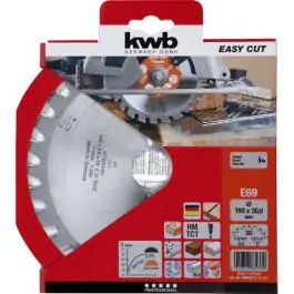 KWB 49586933 Easy-Cut rezni disk za cirkular 190x30, 30Z, HM, univerzalni