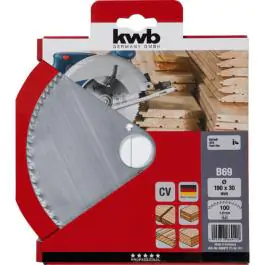 KWB 49586911 Rezni disk za cirkular 190x30 100Z, CrV, za drvo