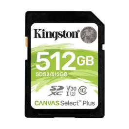 Kingston SD Memorijska kartica 512GB Select Plus Klasa10