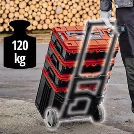 Einhell E-Case Tower set 3 kofera za alat sa točkovima