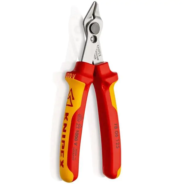 Knipex 78 06 125 Electronic Super Knips® sečice elektroničarske VDE izolovane 125 mm