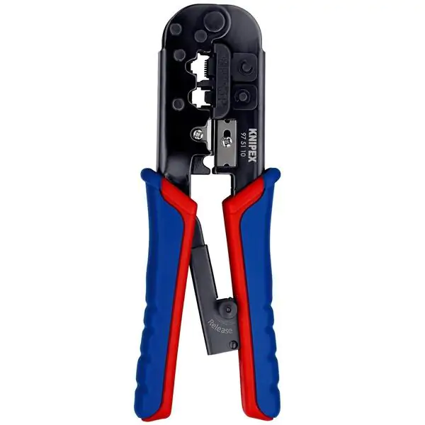 Knipex 97 51 10 krimp klešta za stezanje Western priključaka 190 mm - proizvod na akciji