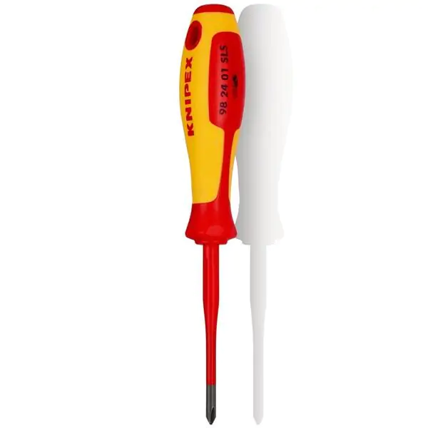 Knipex odvijač Slim PlusMinus Phillips® 1000V VDE PH/S1 98 24 01 SLS - proizvod na akciji