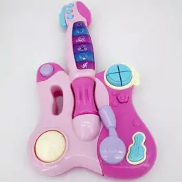 Moja prva interaktivna gitara pink