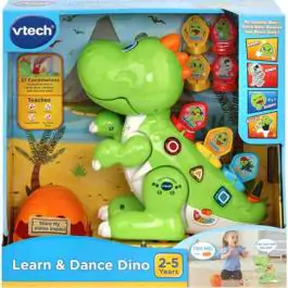 Vtech Interaktivni Dino za učenje zeleni