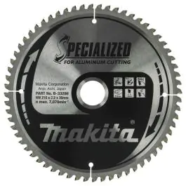 Makita TCT Specialized list za aluminum 216x30x64z  B-33299