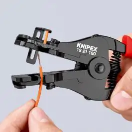 Knipex klešta za skidanje izolacije s profilnim noževima 0.5-6.0mm² 12 21 180