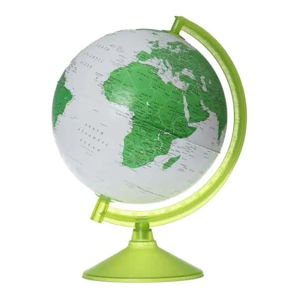 Globus planetoid 26cm Green