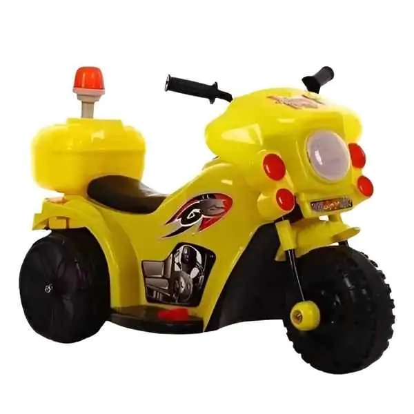 Motor na akumulator police mini 6V J-MB991 žuti