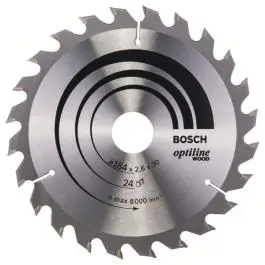 Bosch List kružne testere za drvo Optiline Wood 184 x 30 x 2,6 mm, 24z