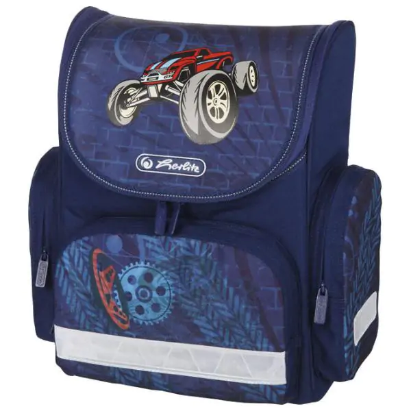 Torba đačka anatomska Mini Roadstar Herlitz 11408283 plava