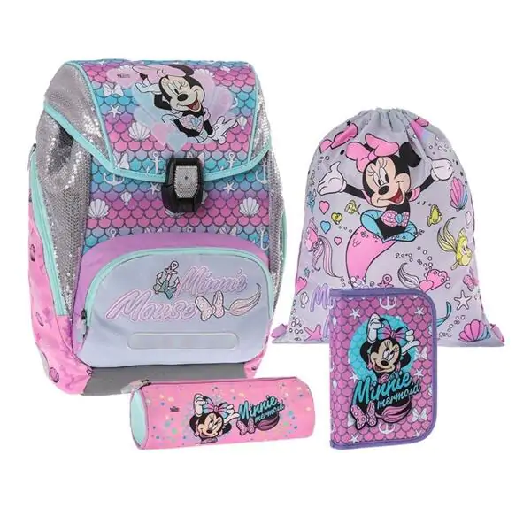 Logic set ranac anatomski, 4 u 1, Minnie Mouse, Sea