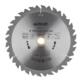 Wolfcraft 6731000 List kružne testere cirkulara, 140×12.75×2.4mm