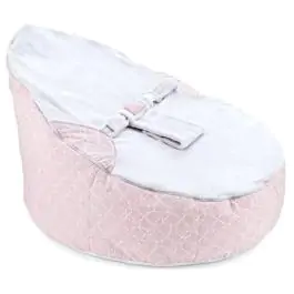 BabyJem fotelja-stolica za bebe FLUFFY - PINK