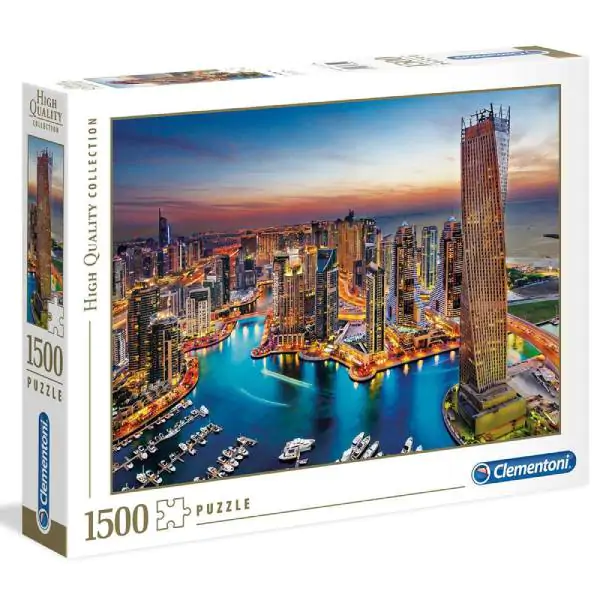 Puzle Dubai Marina Panorama 1500 delova Clementoni