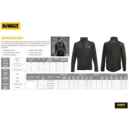 DeWalt DWC149-004 Jonesboro rastegljiva dukserica sa rajferšlusom M,L,XL,XXL