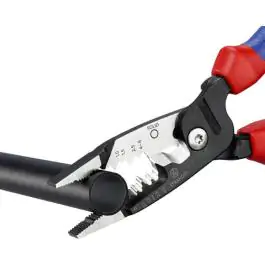 Knipex 13 72 200 ME Kombinovana električarska klešta za skidanje izolacije 200mm