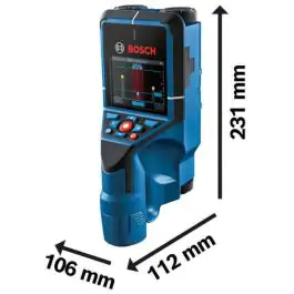 Bosch Wallscanner D-tect 200 C detektor struje - kablova pod naponom sa torbom, 0601081600 - Dual power source: moguć je rad sa 12V/10,8V LI akumulatorom kao i sa standardnim alkalnim baterijama