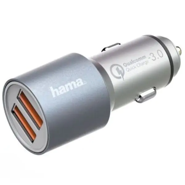 Hama auto punjač Qualcomm® Quick Charge™ 2xUSB 3.0, 6A