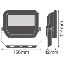 OSRAM LED reflektor FL PFM 20W 4000K SYM 100 crni