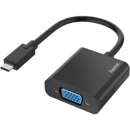 Hama adapter USB-C muški na VGA ženski Full HD