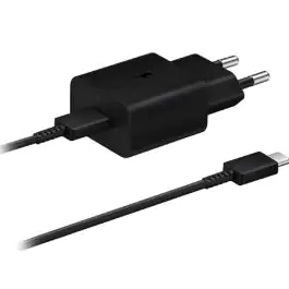 Samsung kućni punjač USB-C 15W + Tip C kabl crni