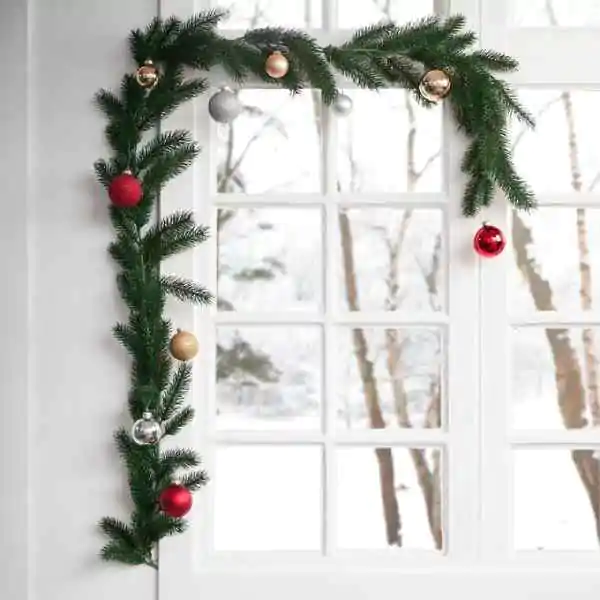 Girlanda EMBLA D180cm zelena