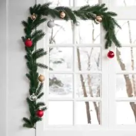 Girlanda EMBLA D180cm zelena
