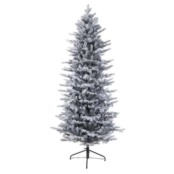 Novogodišnja jelka Grandis slim fir frosted 240cm-110cm Everlands