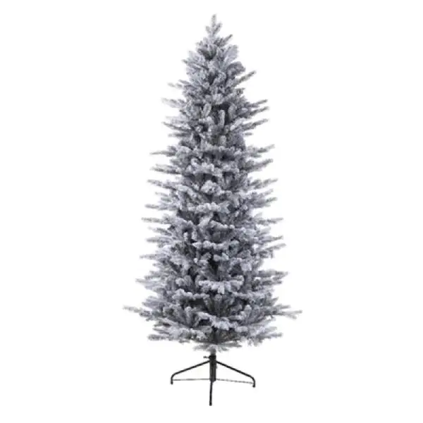 Novogodišnja jelka Grandis slim fir frosted 180cm-86cm Everlands