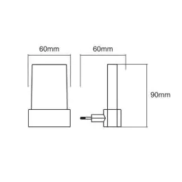 LED noćna lampa sa sumrak senzorom 4058075266889 LEDVANCE