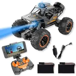 Auto 1:18 R/C sa kamerom od 720P, WiFi povezivanjem, USB punjačem