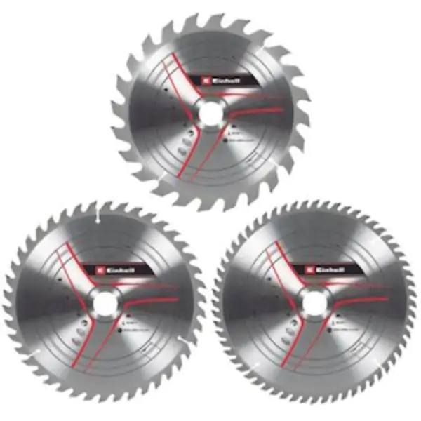 Einhell set reznih listova 210x30mm T24/42/60 set 3/1