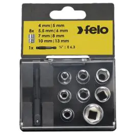 Felo set alata XL-Strongbox R-GO SL/HEX/HEX-Nut/PH/SQ 36 kom