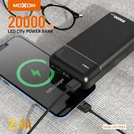 PowerBank baterija-punjač 20000 mAh MOXOM