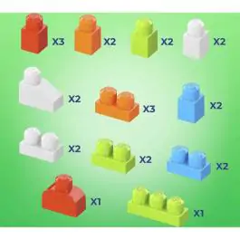 Mega Bloks Fox 25 delova